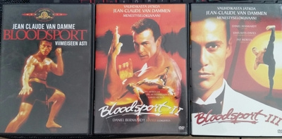 Bloodsport 1-3 -DVD