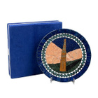 Afgaani lapis lazuli turkoosi ym. suuri 31 cm koottu käsityö - pikkukuva 1