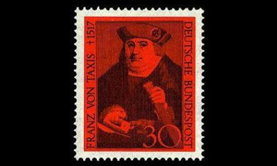 Saksa 535 ** Franz von Taxis (1967)