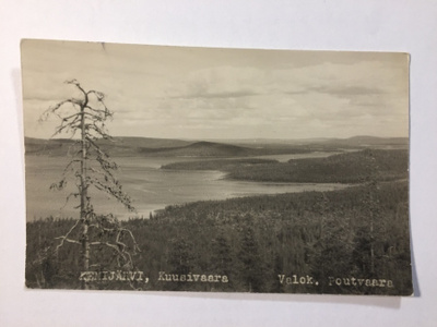 Paikkakuntakortti Kemijärvi Kuusivaara 1957