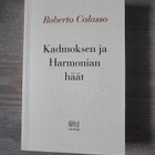 Kadmoksen ja Harmonian häät Roberto Calasso - pikkukuva 1