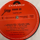 SHAM 69: That’s Life. *UK 1978* original - pikkukuva 2