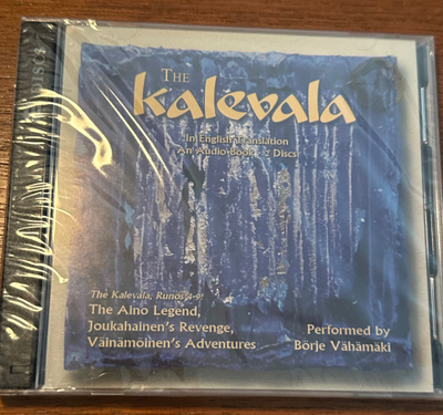 Elias Lönnrot:  Kalevala – Runos 4–9 UUSI 2CD äänikirja ENGL