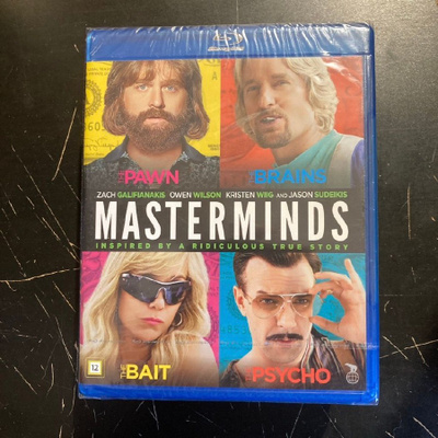 Masterminds Blu-ray (UUSI)