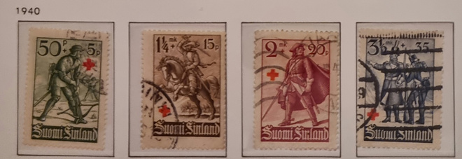 LaPe 222, 223, 224, 225- Punainen Risti - o