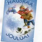 Lumipallo... "°HAUSKAA JOULUA!°" -KORTTI /(Anki) Kulkematon - pikkukuva 1