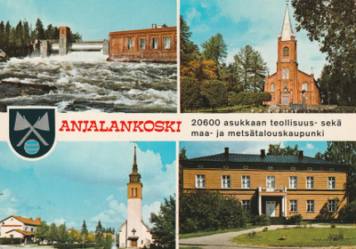 KIRKKOKORTTI - ANJALANKOSKEN KIRKKO