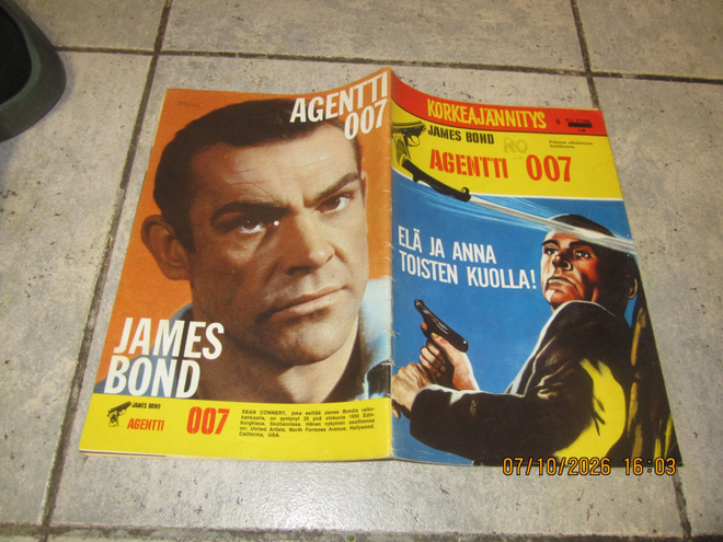 Korkeajännitys: James Bond Agentti 007 n:o 2/1965