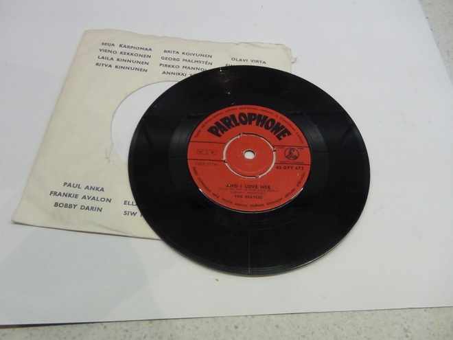 THE BEATLES 7´ I SHOULD HAVE KNOWN BETTER,AND I LOVE HER