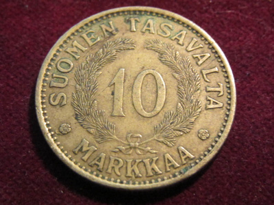 10 markkaa 1930