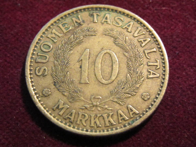 10 markkaa 1930