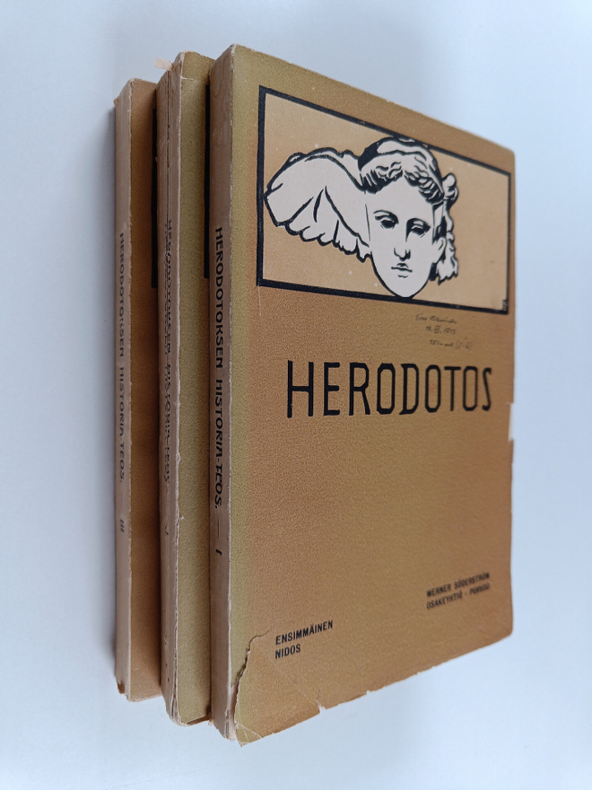 Herodotos : Herodotoksen historia-teos 1-3