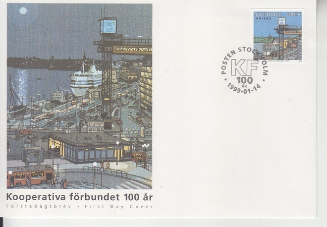 Ruotsi FDC 1999 Kooperative förbundet