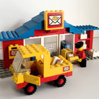 Lego town Postikonttori vuodelta 1982 - pikkukuva 3