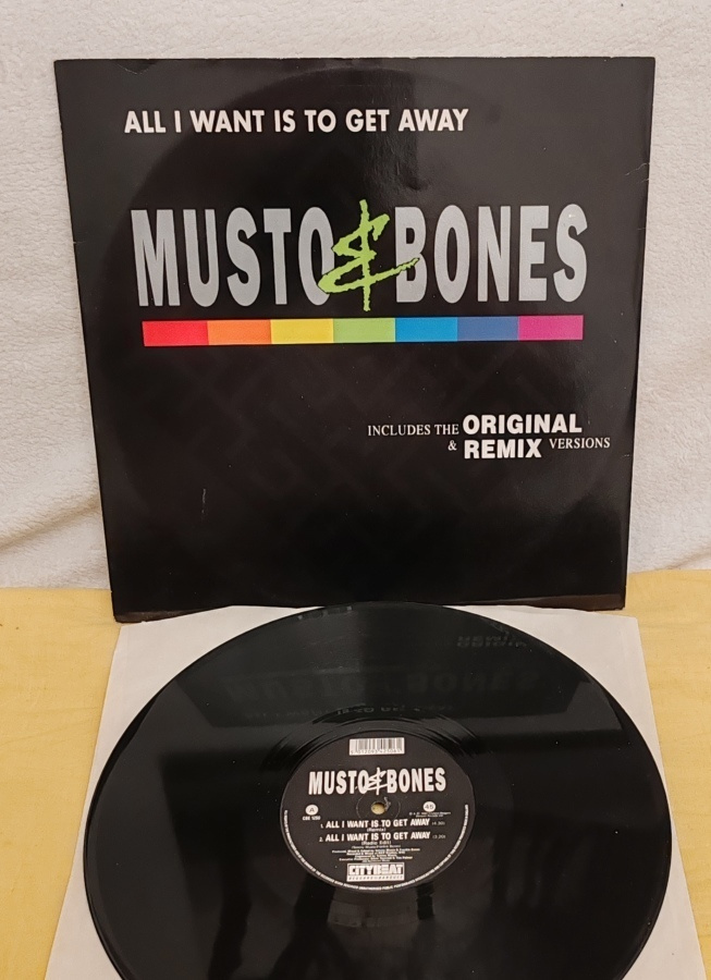 Musto & Bones All I Want Is To Get Away 12"