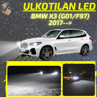 X3 (G01/F97) 2017--> Ulkoiset LED -valot