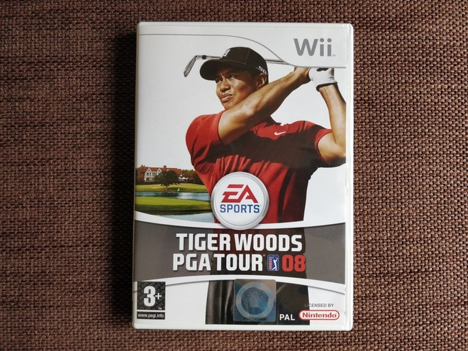 Tiger Woods PGA Tour 08 Wii CIB