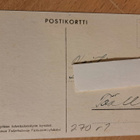 Martta Wendelin, Hy 270 R1, kulkenut käsipostissa - pikkukuva 2
