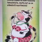 KULKEMATON MARLEENA ANSIO ELÄMÄSTÄ NAUTTIMISTA LEHMÄ - pikkukuva 1