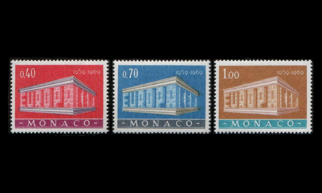 Monaco 929-31 ** Europa (1969)