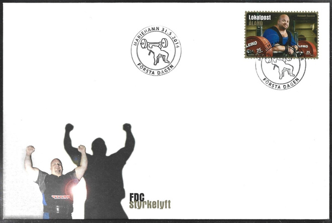 FDC Åland 2014  Voimanosto  LaPe ÅL 384