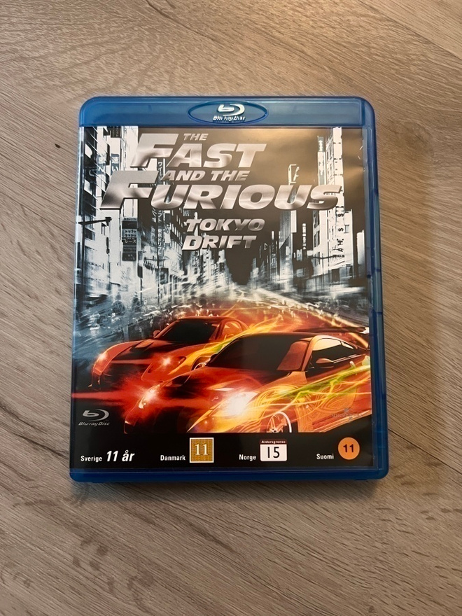 The fast and the furious  blu-ray