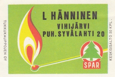 Vihijärvi. L- Hänninen SPAR     b357