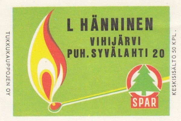 Vihijärvi. L- Hänninen SPAR     b357