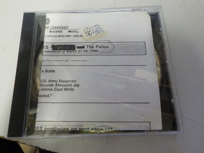 THE POLICE - SUPERSTAR CONCERT SERIES CD LIVE CONCERT