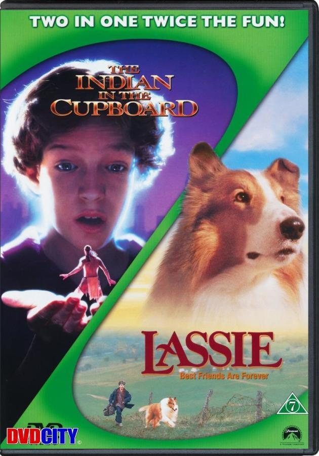 The Indian In The Cupboard + Lassie  -  (2 DVD