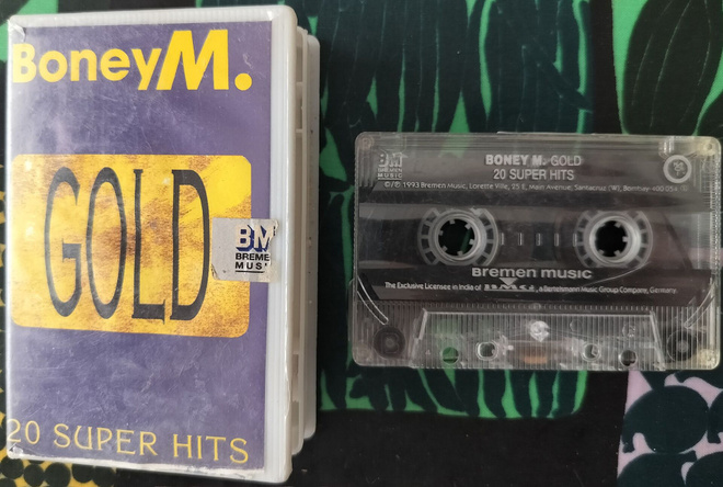BONEY M-GOLD 20 SUPER HITS-kasetti