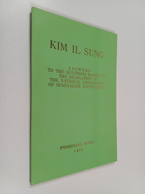 Il Sung Kim : Answers to the Questions Raised by the Dele...