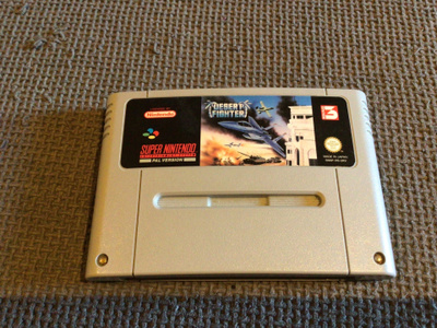snes desert fighter pal