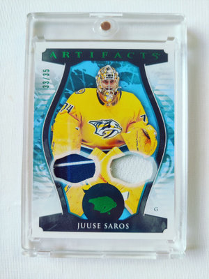 Juuse Saros - 23-24 Artifacts Emerald Jersey /35