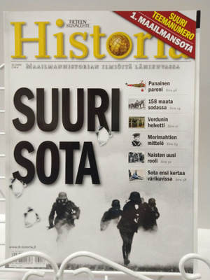 Historia lehti 16 2008 Tieteen Kuvalehti