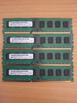 4x 4GB desktop RAM PC3-10600U
