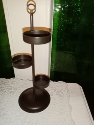 Partylite yleiskäyttö teline musta