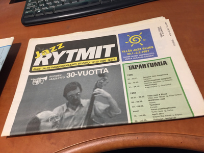 JAZZ RYTMIT LEHTI 5/1996 HYVÄ