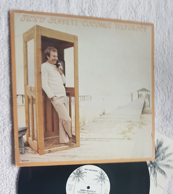 Jimmy Buffett – Coconut Telegraph LP Gloversville Pressing
