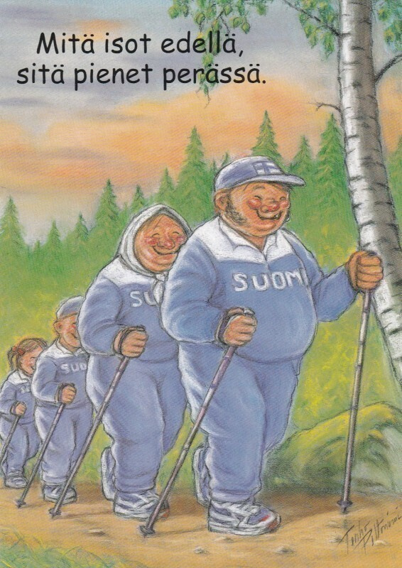 TERHO PELTONIEMI - SAUVAKÄVELYLLÄ
