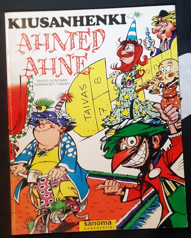 Ahmed Ahne 10 - Kiusanhenki - 1975 - 50 sivua - 1. painos