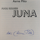 Aarne Pilto : Puoli kolmen juna (signeerattu) - pikkukuva 3