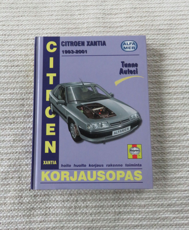 Alfamer Citroen Xantia 1993-2001 korjausopas