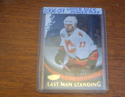 2006-07 Upper Deck Power Play -Last Man Standing