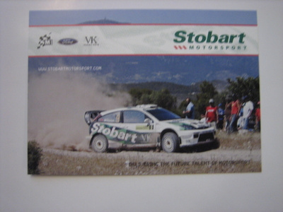 Ford rallikortti 27 B: Ford Focus - Matthew Wilson