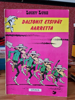 Lucky Luke Daltonit etsivät aarretta 1 painos
