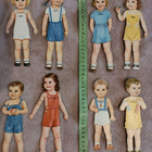 Paperinuket 8 lasta 1940-50-luku - pikkukuva 3
