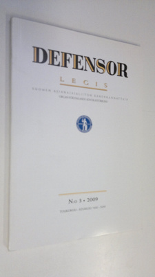 Defensor legis n:o 3/2009