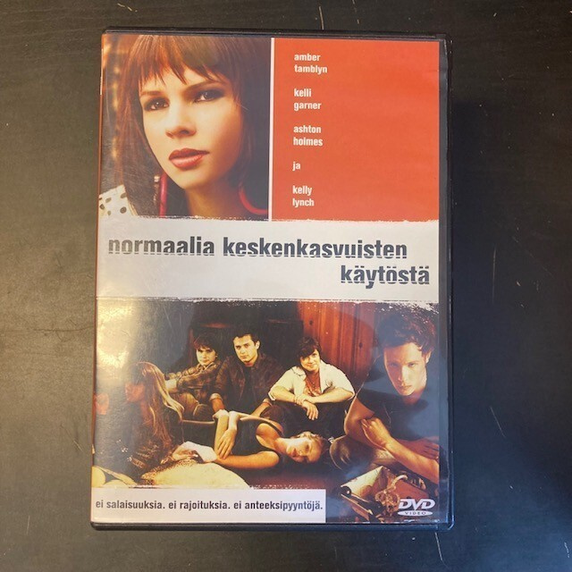 Normaalia keskenkasvuisten käytöstä DVD