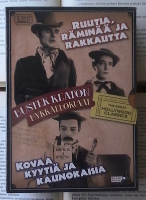 Buster Keaton: mykkäelokuvat (2DVD, UUSI!)
